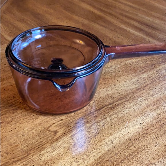 1 Corning Ware Visionware 1 liter Glass Pan & lid